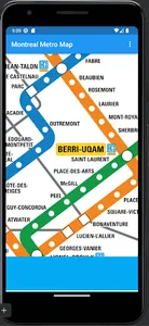 MontrealMetroMap screenshot 0