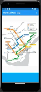 MontrealMetroMap screenshot 1
