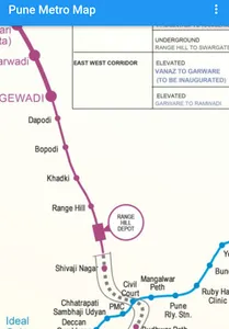 Pune Metro Map screenshot 0