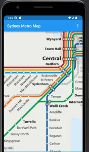 SydneyMetroMap screenshot 0