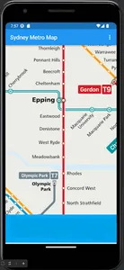 SydneyMetroMap screenshot 1