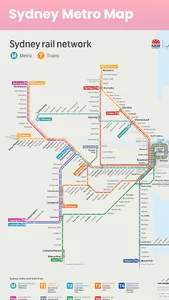 SydneyMetroMap screenshot 2