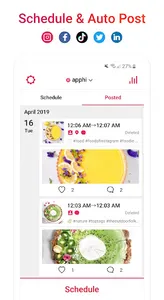 Apphi: Schedule Social Media screenshot 0