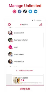 Apphi: Schedule Social Media screenshot 3