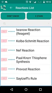Organic Chemistry Named Rxns screenshot 6