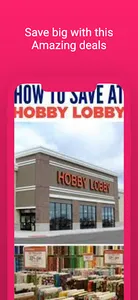 Coupons for hobby lobby store screenshot 3