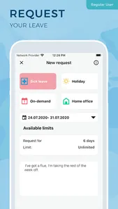FreeQuest Leave Tracking screenshot 5