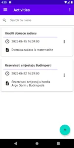 Planer Aktivnosti screenshot 0
