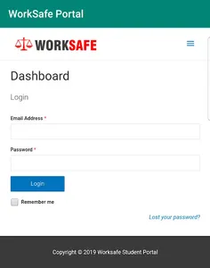 WorkSafe Portal screenshot 0