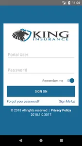 King Insurance Mobile screenshot 0