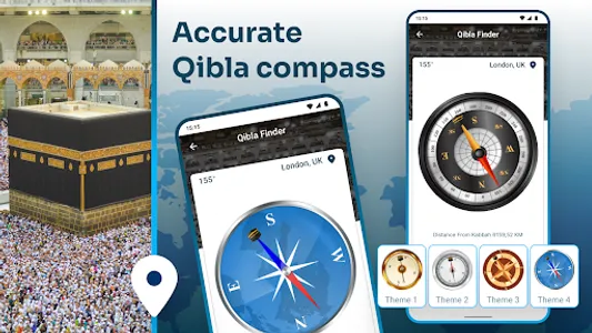 Qibla Compass with Salah Time screenshot 16