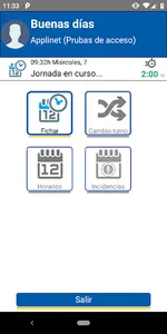 Portal Empleado Azul Handling screenshot 12