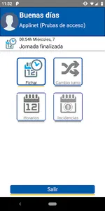 Portal Empleado Azul Handling screenshot 13