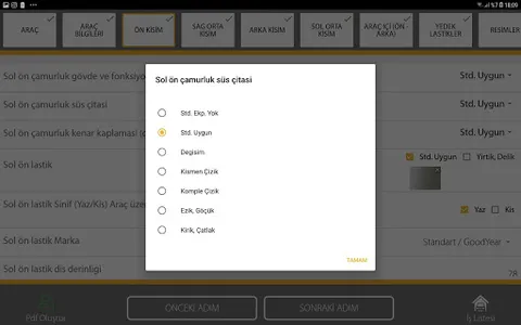 SertifiCar Araç Denetim Sistem screenshot 2