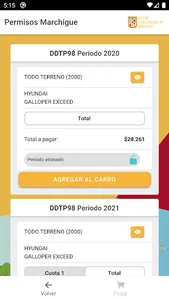 Mi permiso Marchigue screenshot 1