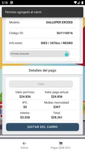 Mi permiso Marchigue screenshot 3