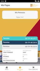 Mi permiso Marchigue screenshot 5