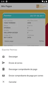 Mi permiso Marchigue screenshot 7