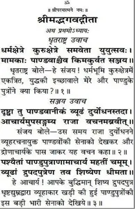 GITA SARTH SANSKRIT HINDI screenshot 5