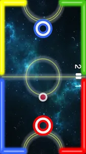 Neon Air Hockey Pro screenshot 1