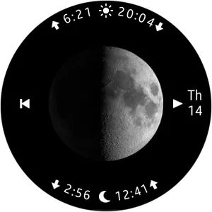 Moon Calendar Watch screenshot 4