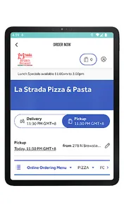 La Strada Pizza and Pasta screenshot 6