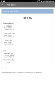 Energy Bill Estimator screenshot 5