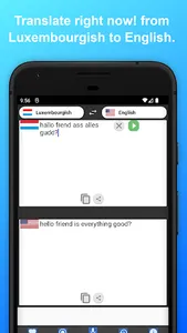 English to Luxembourgish Trans screenshot 3