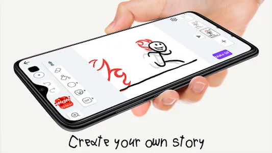 Stickman: draw animation maker screenshot 0