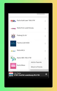 Radio Luxembourg - Radio FM AM screenshot 14