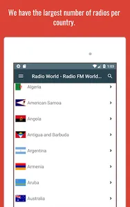 Radio World - Radio Online App screenshot 16