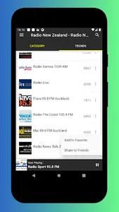 Radio N-ew Zealand + Radio FM screenshot 1