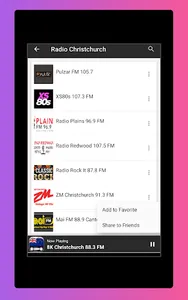 Radio N-ew Zealand + Radio FM screenshot 20