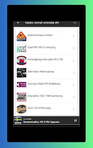 Radio Sweden FM - DAB Radio screenshot 22