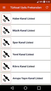 Turksat EPG Frekans screenshot 2