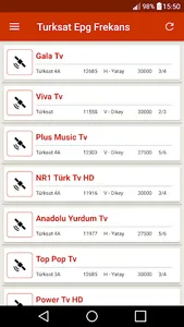 Turksat EPG Frekans screenshot 3