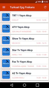 Turksat EPG Frekans screenshot 4
