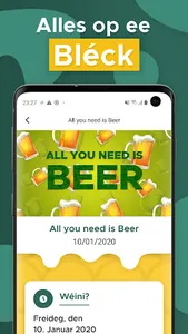 Fräibéier screenshot 2