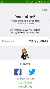 Black Car Fund screenshot 2