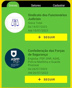 Greves Portugal screenshot 2