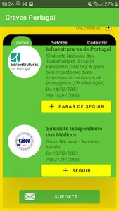 Greves Portugal screenshot 3