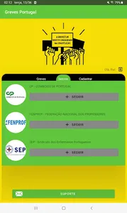 Greves Portugal screenshot 4