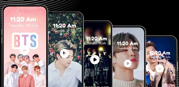 HD BTS Live Video Wallpaper screenshot 12