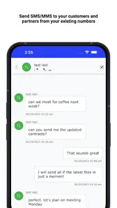 Texting with Approved Contact screenshot 1