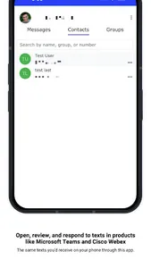 Texting with Approved Contact screenshot 2