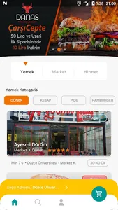 Çarşı Cepte Market Yemek screenshot 0