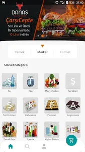 Çarşı Cepte Market Yemek screenshot 1