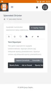 Çarşı Cepte İşletme screenshot 2