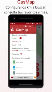GasMap:Precios Gasolina México screenshot 2