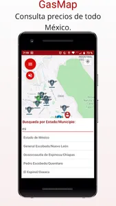 GasMap:Precios Gasolina México screenshot 3